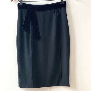 Dolce & Gabbana Virgin Wool Classic Pencil Skirt,4